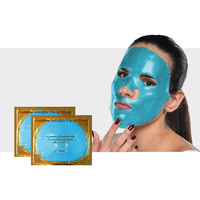 Masque pour les yeux au collagène d'or 24 carats de qualité supérieure Patchs hydratants pour les yeux dorés