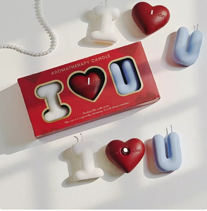 Caja de Regalo para Velas Personalizada, Creativa, Reciclable, Roja, con Ventana, para Velas Aromáticas, Ideal para Regalos - Product Image 1