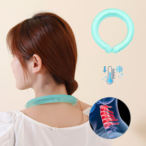 Envolturas de enfriamiento Cuello de anillo frío Anillo de hielo Envolturas de enfriador de cuello anticalor Enfriadores de cuello reutilizables para deportes al aire libre y alivio rápido - Product Image 2