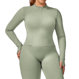 Top giacca con Zip e <span class=keywords><strong>pantaloni</strong></span> <span class=keywords><strong>verdi</strong></span> Plus Size XXXL completo Legging prodotti di tendenza Activewear <span class=keywords><strong>tuta</strong></span> da donna - Product Image 1