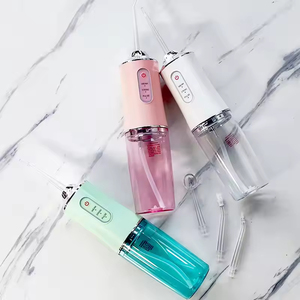 Cuidado de los dientes 220ml tanque de agua impermeable portátil limpiador de dientes hilo dental agua Dental chorro de agua irrigador Oral - Product Image 5