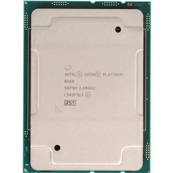 Processeur Intel Xeon 8260 pour serveur, CPU avec 24 cœurs, 2.4GHz, 265W