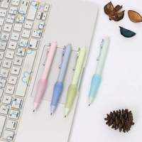 Pulpen Gel 0.5mm Tinta Hitam Retractable Plastik Kantor Sekolah Harga Grosir Hemat Biaya