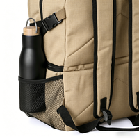 Sac à dos isotherme souple et durable anti-fuite pour pique-nique, randonnée, camping et activités de plein air 19x31.5x44CM en polyester avec motifs