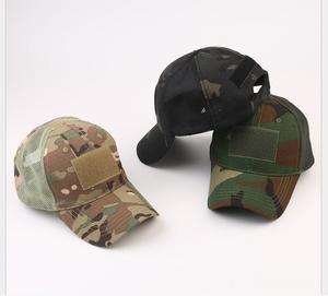 Gorra de béisbol táctica de caza al aire libre personalizada OEM, gorra verde para hombre, Parche de bandera, gorra de camionero de camuflaje, gorras - Product Image 5