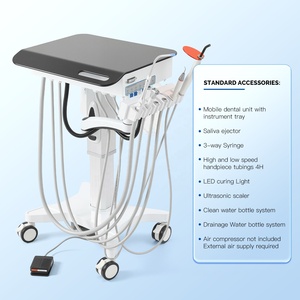 Unité <span class=keywords><strong>dentaire</strong></span> <span class=keywords><strong>mobile</strong></span> portable en promotion avec élévateur électrique - Product Image 6