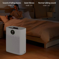 Purificateur d'air intelligent grand format 2026 Top Vente pour fumée de cigarette, modèle 2024