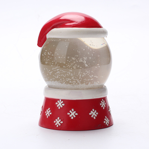 Globo di <span class=keywords><strong>Neve</strong></span> in Resina con Babbo Natale, Regalo Natalizio Artigianale, Souvenir Festivo, Decorazione da Tavolo con <span class=keywords><strong>Neve</strong></span> Scintillante - Product Image 3