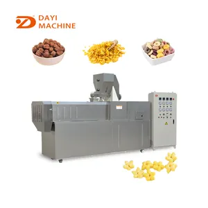 Kellogg's multifunctional extruder corn maize flakes breakfast cereals machine cornflakes making machine production line