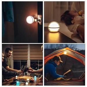 Lámpara Nocturna Magnética RGB de Colores, Control Inteligente por Aplicación, IP56 Resistente al Agua y al Polvo, Luz de Ambiente para Camping - Product Image 5