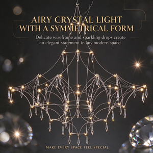 Lustre LED linéaire en cristal, <span class=keywords><strong>suspension</strong></span> postmoderne pour hall de duplex, restaurant, villa, décoration intérieure - Product Image 4