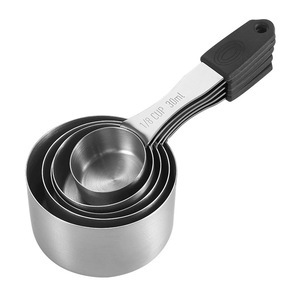 Magnetic Stainless Steel Measuring Cups and Spoons Set Nesting Dual-Sided Non-Slip Handle Stackable Baking <strong>Tools</strong> <strong>Kitchen</strong> <strong>Gadgets</strong> - Product Image 5