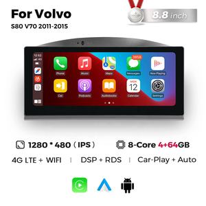 NaviFly Car Radio Android pantalla REPRODUCTOR DE Dvd Auto electrónica para <span class=keywords><strong>Volvo</strong></span> S80 <span class=keywords><strong>V70</strong></span> 2011 2012 2015 2016 4G Wifi DSP CAR-PLAY 8Core - Product Image 6
