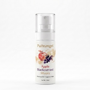 Brume parfumée premium pour animaux de compagnie, senteur pomme, cassis et musqué, 50 ml, spray désodorisant longue durée pour chiens et chats, marque privée - Product Image 6