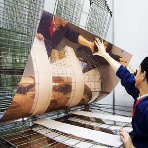 レーザーカット刻印<span class=keywords><strong>4x8</strong></span>フィートプラスチックボードアクリルミラーシートガラス1mmゴールドカラーアクリルシート - Product Image 5