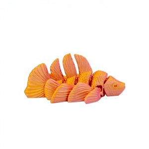 Ornement de bureau Poisson Rouge imprimé en 3D 2026, Jouet animal imprimé en 3D, Cadeaux de Noël imprimés pour salon, maison, bureau - Product Image 6