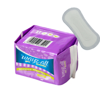Serviette hygiénique jetable ultra-fine respirante en coton sans ailettes pour femmes, protège-slip léger 20-50 ml Japon pour SAP