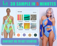 Fabrieksfabrikant Hoge Kwaliteit Designer Sport Badmode Vrouwen Custom Logo Bedrukt Roze Tweedelige Bikini Tankinis Badpak