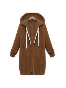 2025 nuova moda autunno inverno stampa alla moda di media lunghezza stile europeo americano <span class=keywords><strong>felpa</strong></span> da donna comoda - Product Image 5