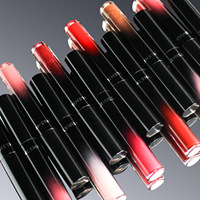 MLSMILE Set Lipstik Cair 12 Warna, Tahan Transfer, Tidak Luntur, Melembapkan dan Tahan Lama