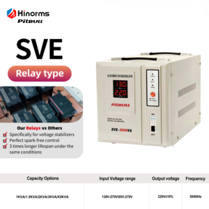 Oem ODM 220V Điện áp bảo vệ SVE-X5KVA tự động điều chỉnh điện áp ổn định chất lượng cao AC Pitbull LED hiển thị giai đoạn duy nhất - Product Image 2