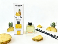 Diffuseur d'aromathérapie en verre de luxe 120 ml avec design écologique pour une fragrance longue durée