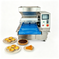 Déposeur automatique de pâte à gâteau multi-buses pour la production de cupcakes, macarons et pâtisseries