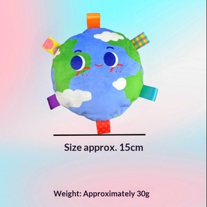 Jouets pour animaux de compagnie, disques volants en peluche, disques cousus multicolores, jouets électroniques, interactifs, d'entraînement, cadeaux d'extérieur - Product Image 5