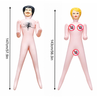 Offre Spéciale – Poupée Gonflable Personnalisable de 58 Pouces en PVC, Légère et Étanche, pour Adultes – Décoration Amusante pour Enterrement de Vie de Garçon ou Enterrement de Vie de Jeune Fille (Homme/Femme)