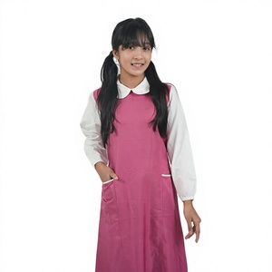 Robe d'uniforme scolaire tendance pour filles, logo personnalisé, polyester et coton doux et respirant, tenue scolaire élégante, qualité supérieure réglable - Product Image 4