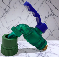 Robinet de cuisine en PVC épais poli KT pour machine à laver, design moderne, montage sur plan, léger, garantie 3 ans, durable