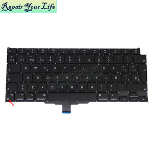 Clavier d'ordinateur portable US RU SP FS pour Apple <span class=keywords><strong>Macbook</strong></span> Pro <span class=keywords><strong>Air</strong></span> Retina 13" A2337, clavier neuf noir sans rétroéclairage - Product Image 5