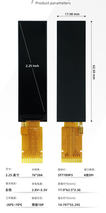จอแสดงผล TFT แบบแท่งขนาด 2.25 นิ้ว อินเทอร์เฟซ SPI แบบ 4 สาย  400c/d  ใช้ไอซีขับเคลื่อน ST7789P3 - Product Image 4