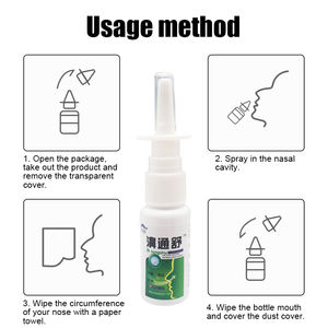 Semprotan Hidung Bitongshu 20ml Propolis Herbal untuk <span class=keywords><strong>Rhinitis</strong></span>, Sinusforte, <span class=keywords><strong>Sinusitis</strong></span>, Tetes Hidung Herbal, Perawatan Kesehatan - Product Image 6