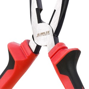 Jumlee Needle Nose Pliers 6 Inch Chrome Vanadium Steel Industrial Grade Electrician Tool - Product Image 4