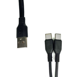 Câble de charge rapide de haute qualité OEM ODM 0,2 m 0,3 m, câble de type C, câble USB C 2 en 1 pour batterie rechargeable AA AAA 1,5 V - Product Image 5