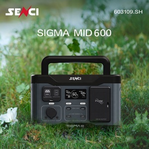 Estación de Energía Portátil Senci de 600W y 521Wh, Alimentada por Energía Solar, Modelo Mid 600 para Exteriores - Product Image 3