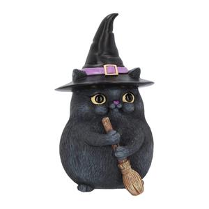 Figurine de chat noir porte-bonheur <span class=keywords><strong>Nemesis</strong></span> Now 16cm, résine, 12cm - Product Image 1
