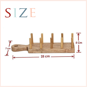 Soporte de Taco de bambú de estilo <span class=keywords><strong>mexicano</strong></span>, soporte de taco de madera Natural, soporte de 8 tacos para <span class=keywords><strong>restaurante</strong></span> o fiesta - Product Image 3