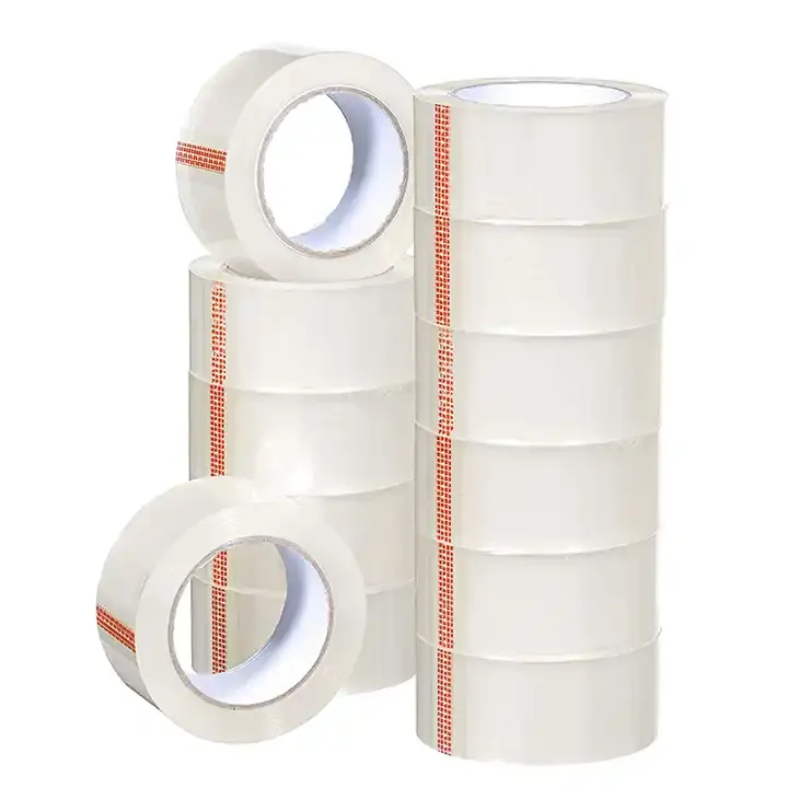 Box Sealing Bopp Carton Shipping Waterproof OPP Packing Transparent Shipping Adhesive Tape Clear Packing Tape