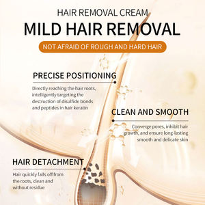 Crème dépilatoire pour peaux sensibles en marque propre, crème dépilatoire éclaircissante pour les zones intimes pour femmes - Product Image 5