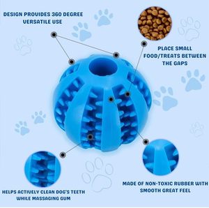Los Mejores Juguetes para Perros: Mancuernas Dispensadoras de Comida, Juguetes Masticables de TPR, Juguetes Interactivos y de Movimiento para Mascotas - Product Image 2