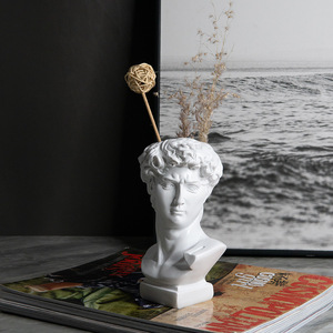 Estatua de Resina Epoxi David, Escultura, Arreglo Floral, Porta Brochas de Maquillaje Multifuncional, Portalápices, Almacenamiento, Manualidades, Arte Decorativo - Product Image 3