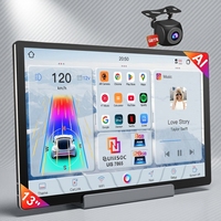 Radio Estéreo para Auto Android 2DIN Universal 7865 2K con Reproductor, 4G, Cámara 360, CarPlay, DSP, GPS, AM/FM, Pantalla Dividida, QLED