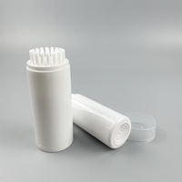 Botol Busa semprot 360 ° kosong 60ml plastik dengan sikat untuk kemasan pembersih pakaian sepatu botol pembersih pribadi