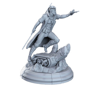 Figura Impresa en 3D de Alta Definición, Diseño Personalizado, Modelo de Resina, Personaje de Juguete - Product Image 1