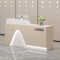 K Cashier Petite table de bar Minimaliste Vêtements modernes Supermarché Salon de beauté et de coiffure Entreprise Réception