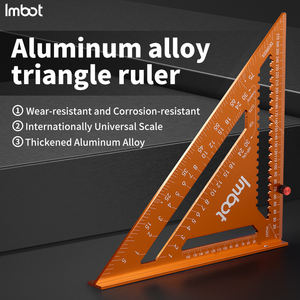 Goniomètre d'angle durable Imbot pour <span class=keywords><strong>le</strong></span> travail du bois - Équerre de charpentier en alliage d'aluminium pour des mesures précises - Product Image 2