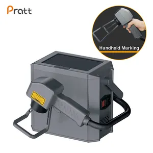 20w 30w 50w Upgraded Version Plug-in Portable Metal Engraving Device Logo Printing Handheld Fiber Laser Marking Machine