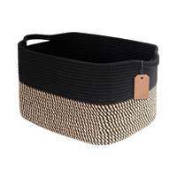 Panier de rangement tissé pliable, idéal pour les jouets, le linge, la chambre et le salon